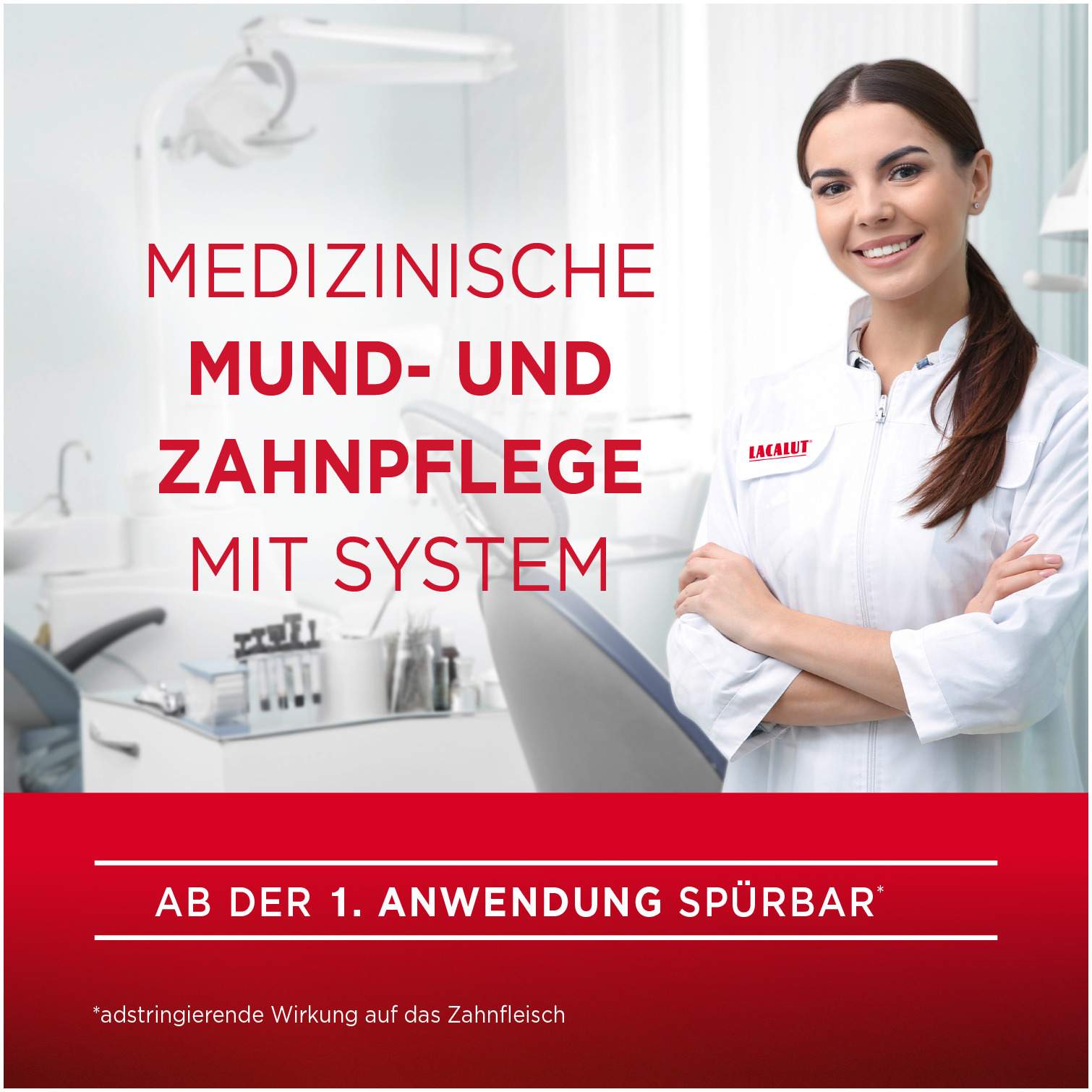 Lacalut Aktiv Mundspüllösung 300 ml Lösung