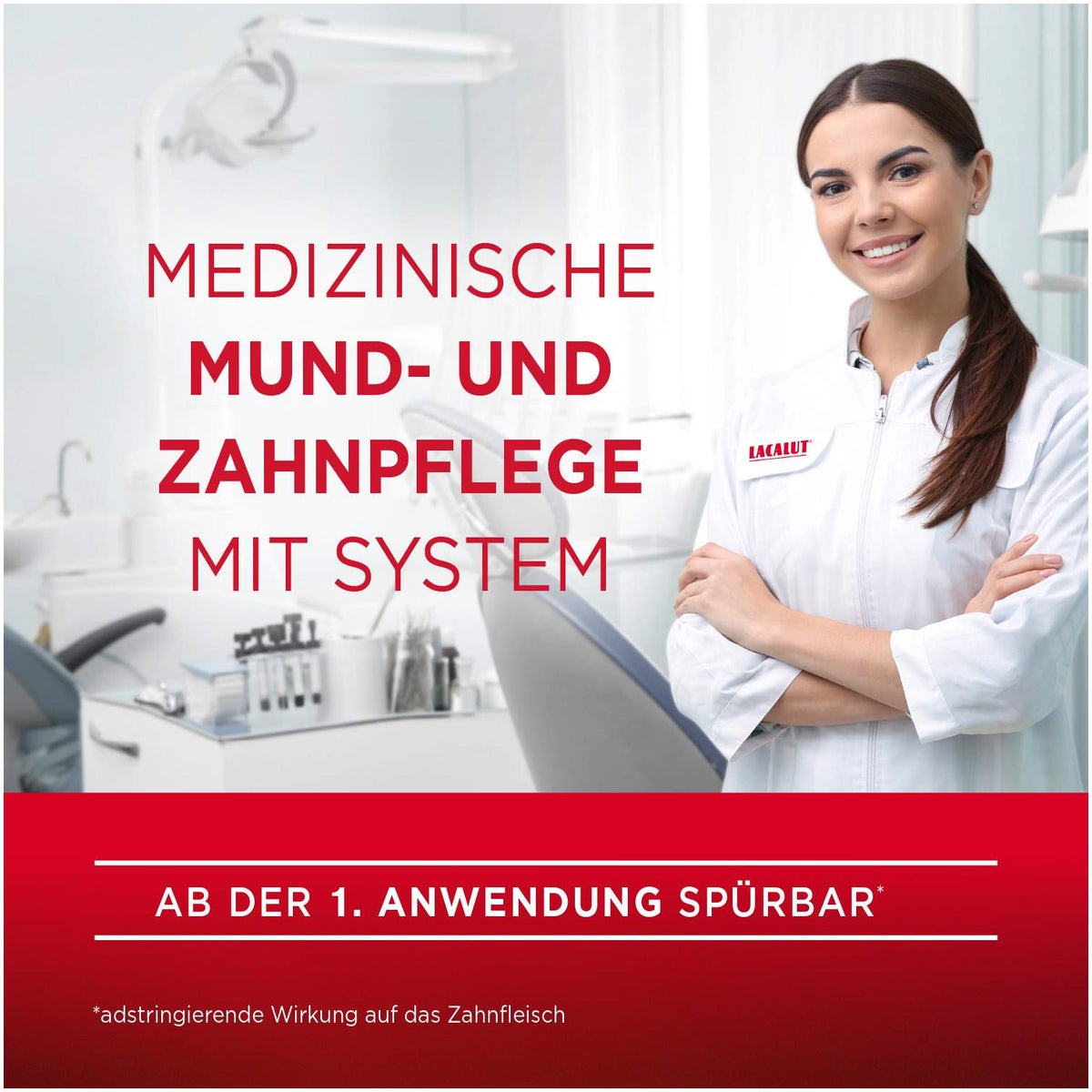Lacalut Aktiv Mundspüllösung 300 ml Lösung