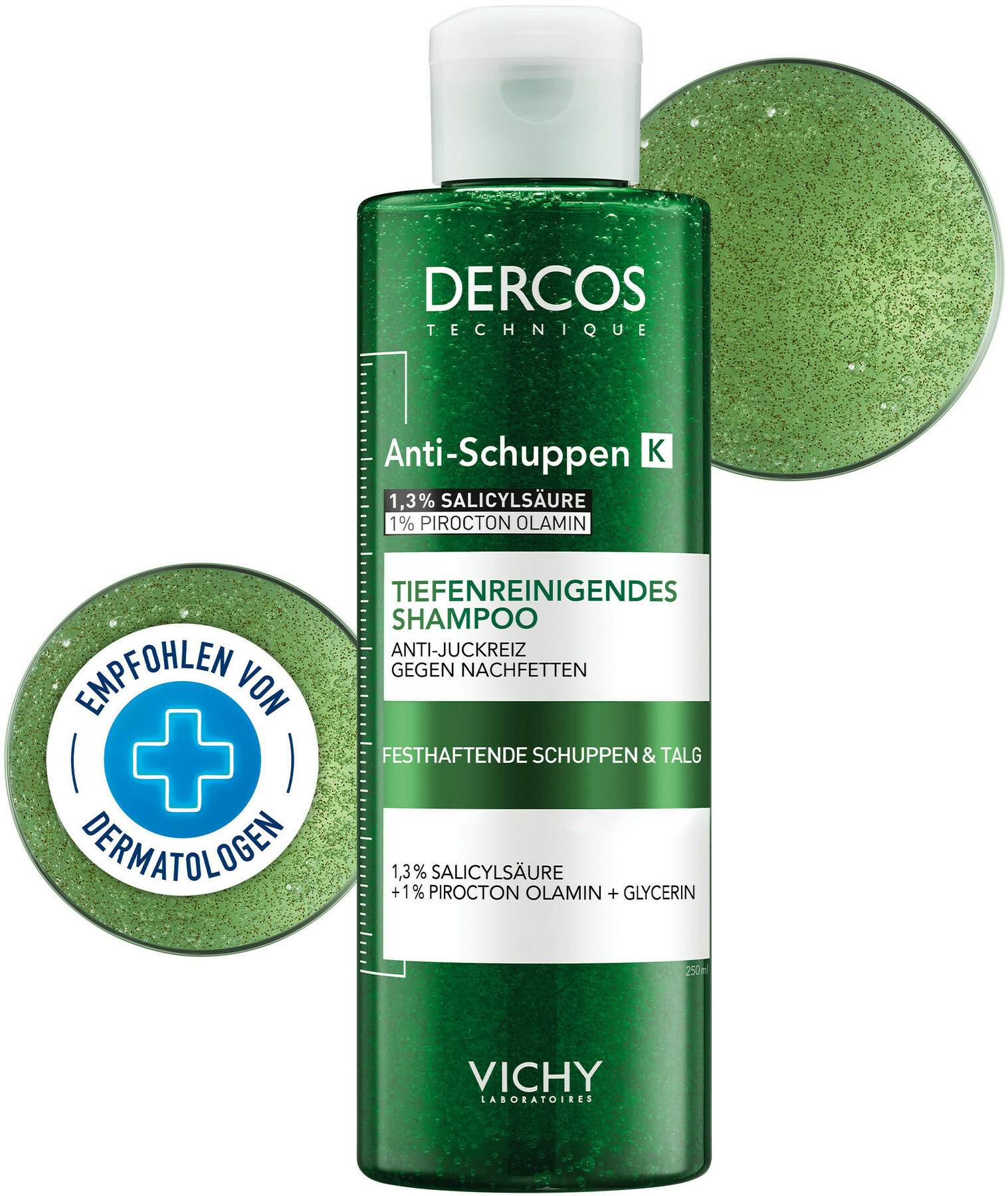 Vichy Dercos Anti-Schuppen K Pumplösung 250 ml