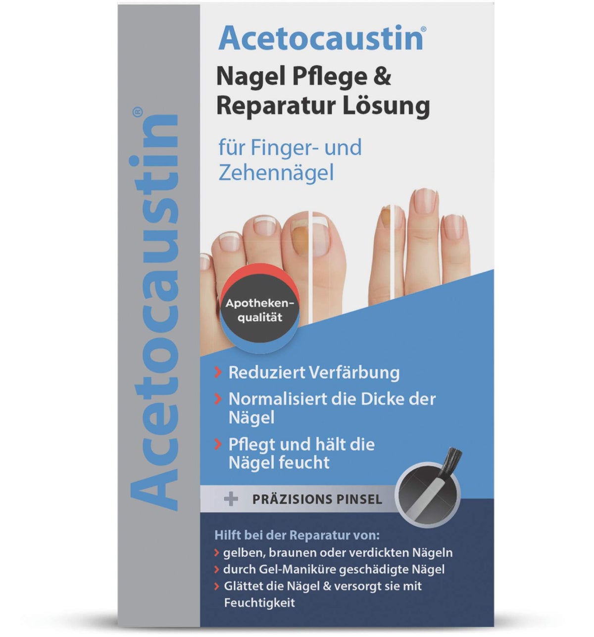 Acetocaustin Nagelpflege & Reparatur Lösung 9 ml