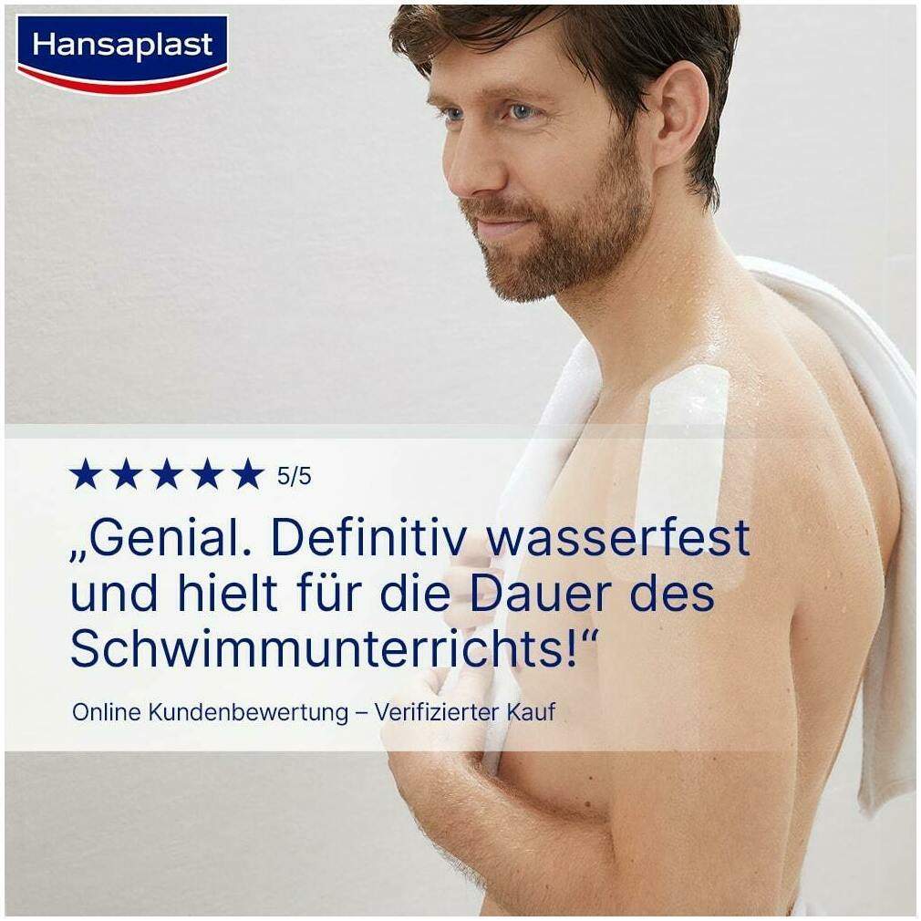 Hansaplast Aqua Protect 3XL 10 x 15 cm 5 Pflaster