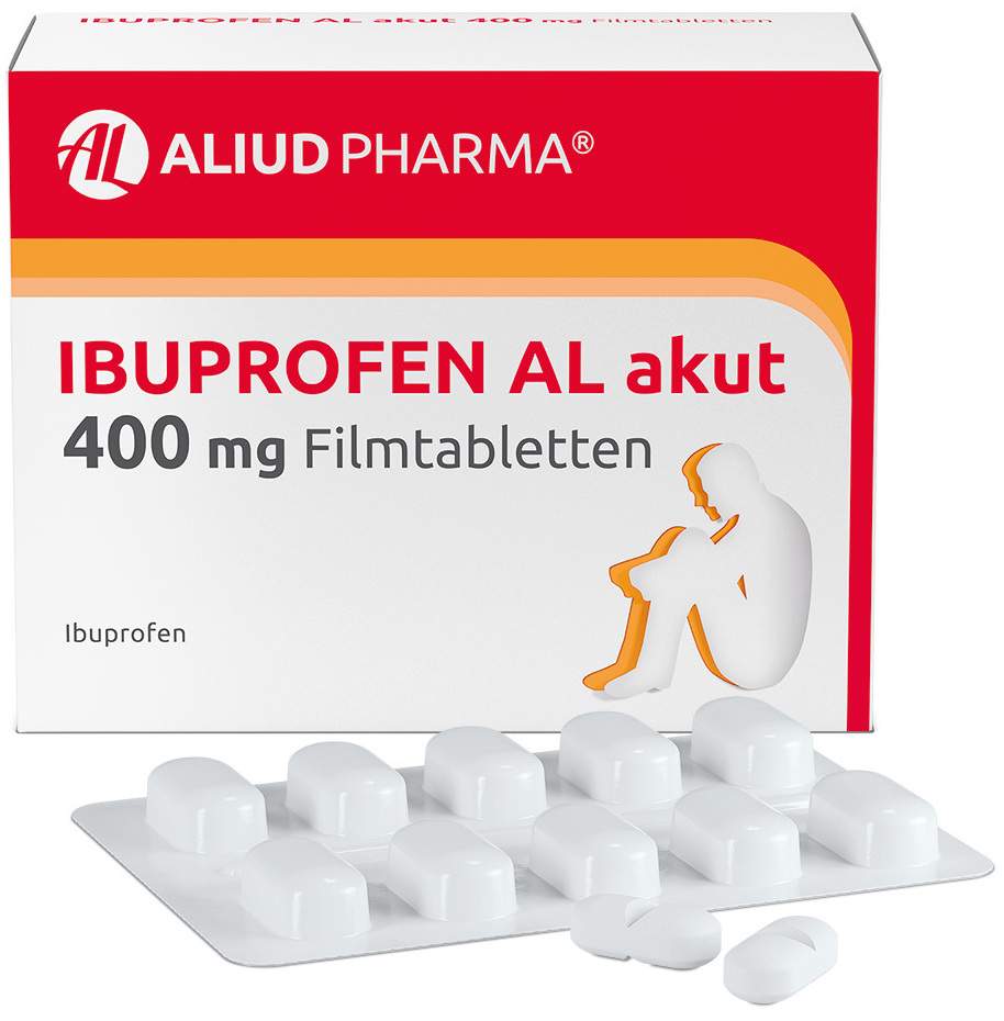 Ibuprofen Al Akut 400 mg 20 Filmtabletten