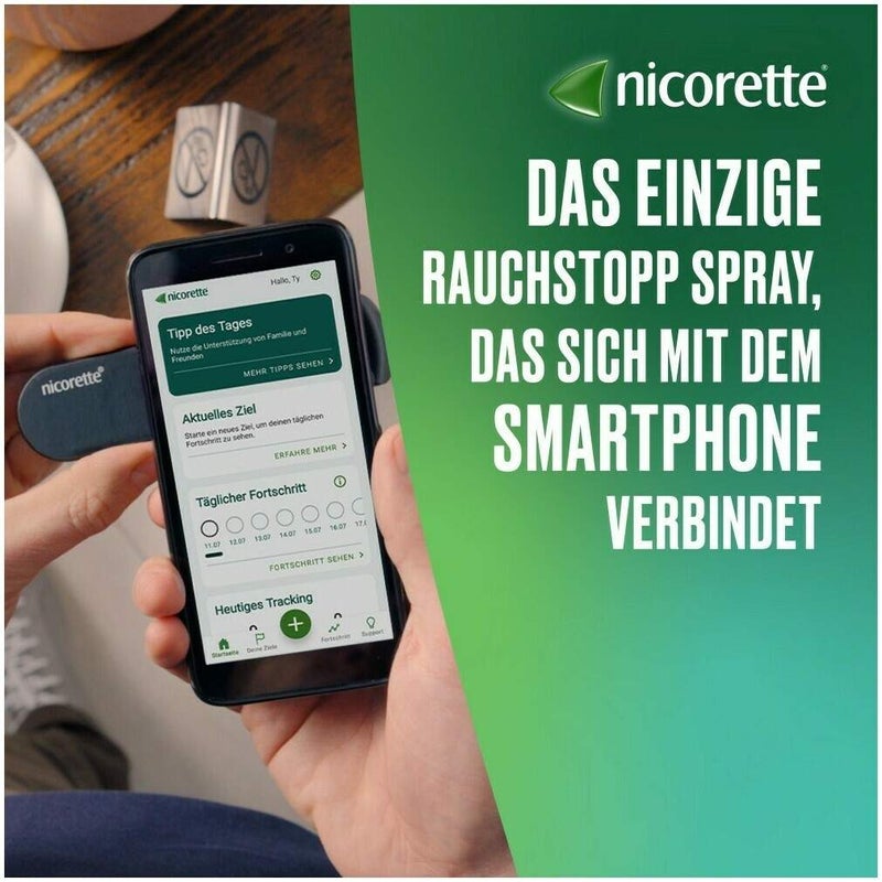 Nicorette Fruit & Mint Spray 1 mg 2 Stück