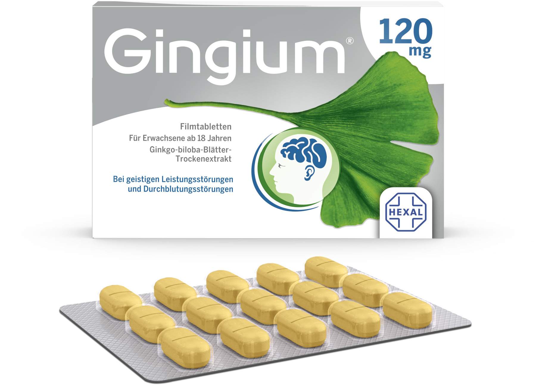 Gingium 120 mg 60 Filmtabletten
