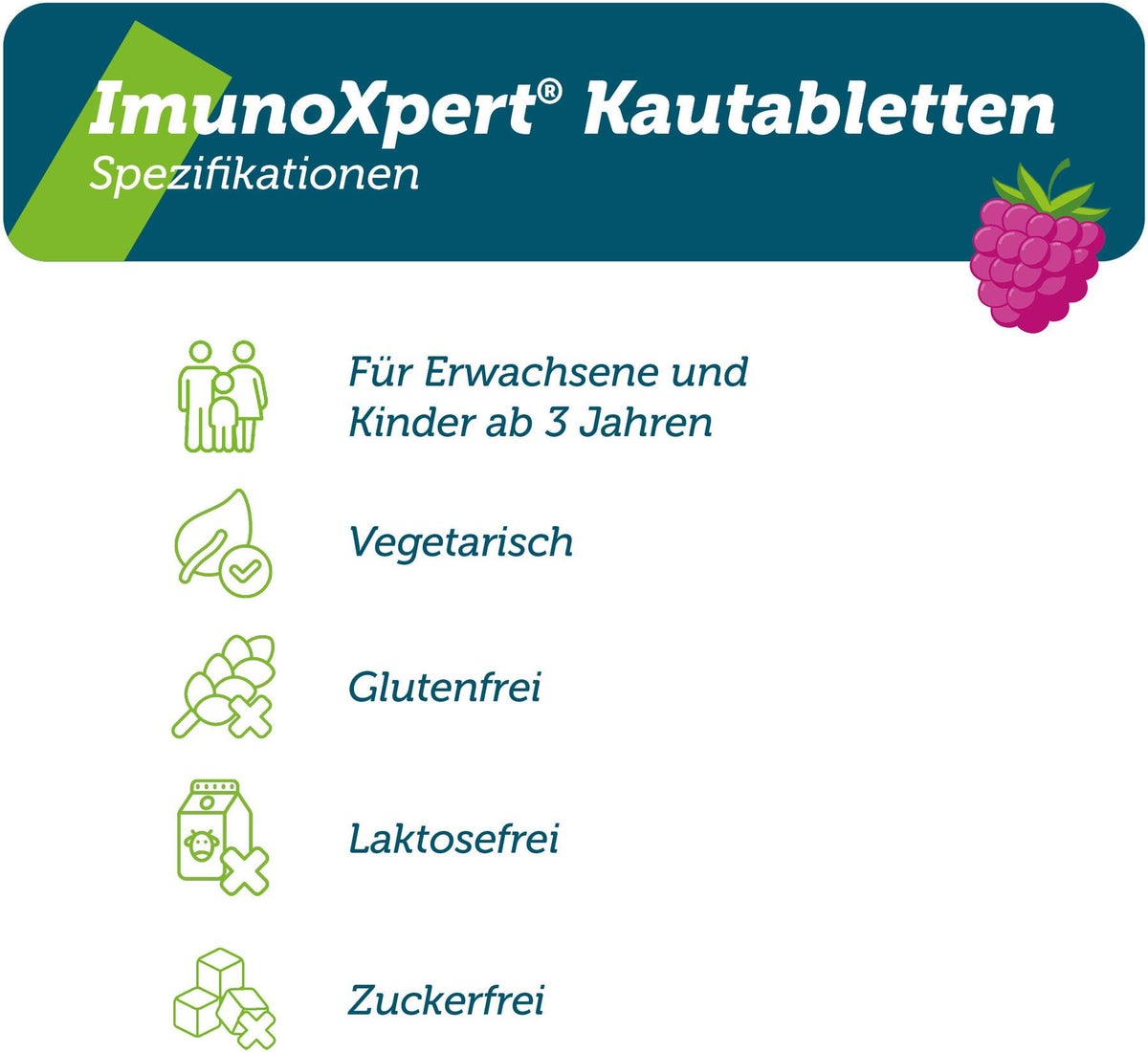 ImunoXpert Kautabletten mit Vitamin D + Zink + Beta-Glucan Kautablette 30 Stück
