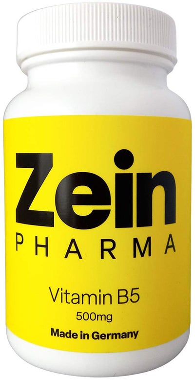 Vitamin B5 Pantothensäure 500 mg Kapseln