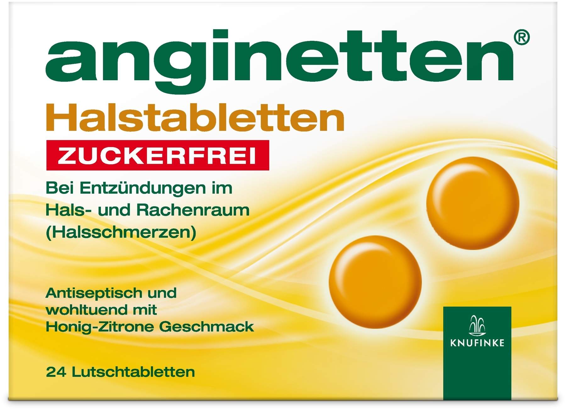 Anginetten Halstabletten Zuckerfrei 24 Stück
