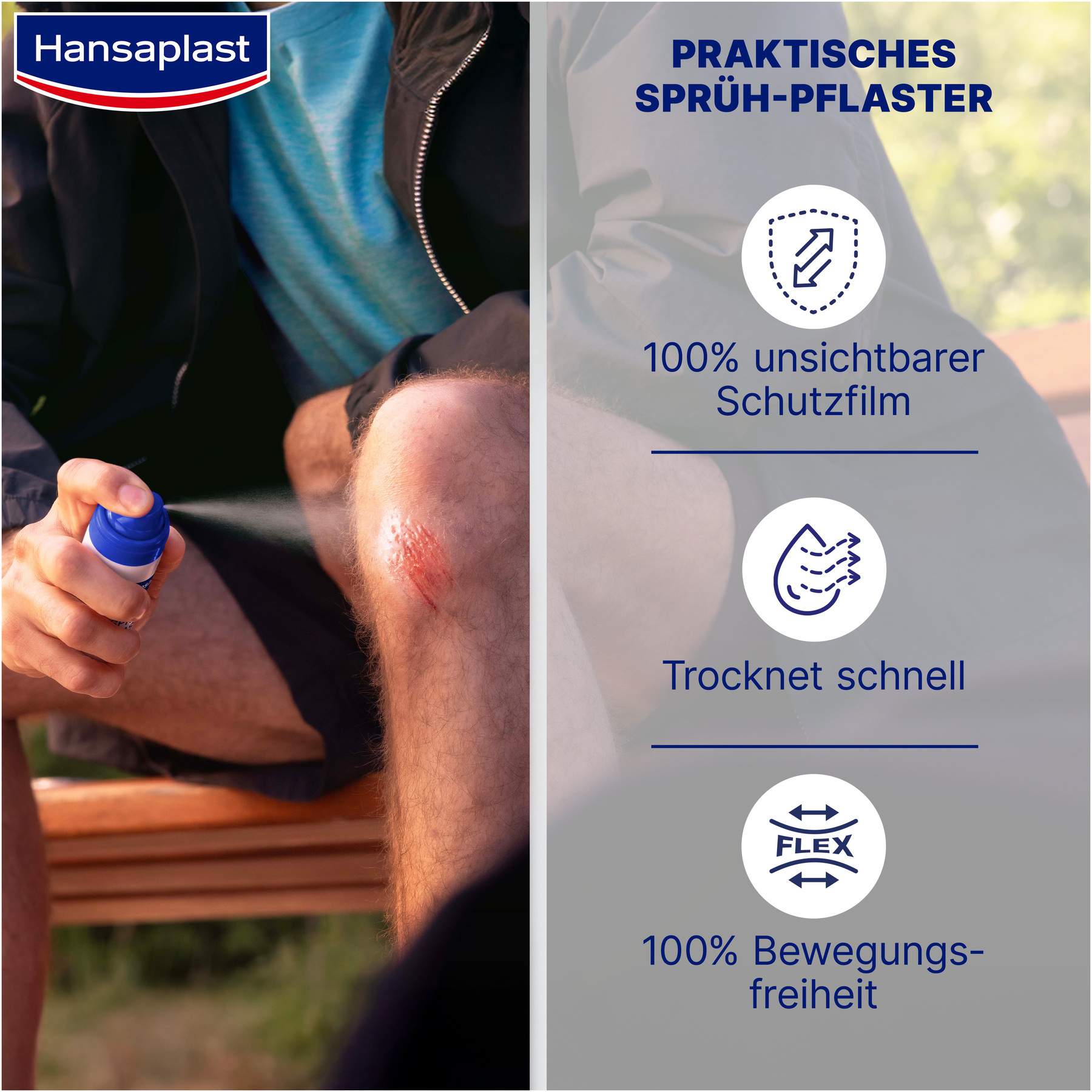 Hansaplast Zweite Haut Schutz Sprühpflaster 40 ml