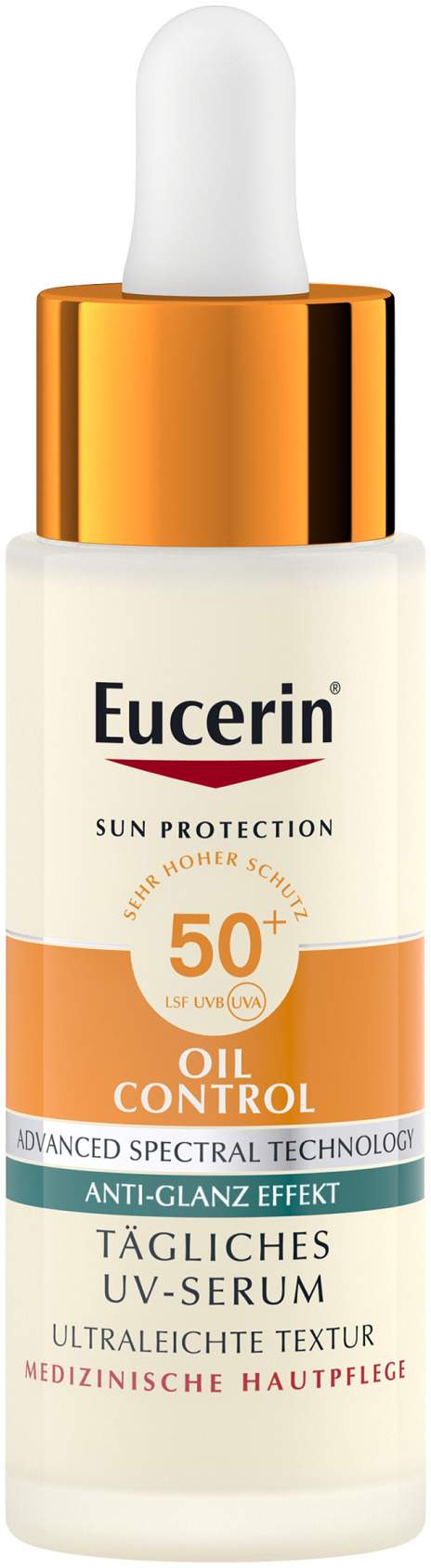 Eucerin Sun Oil Control Face Tägliches UV-Serum LSF 50+ 30 ml