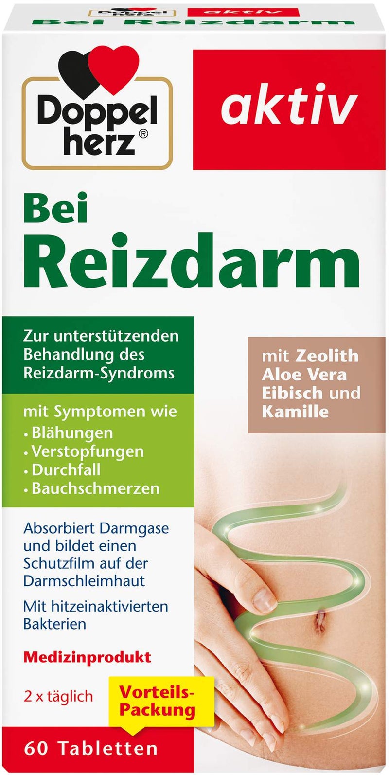 Doppelherz Aktiv bei Reizdarm 60 Tabletten