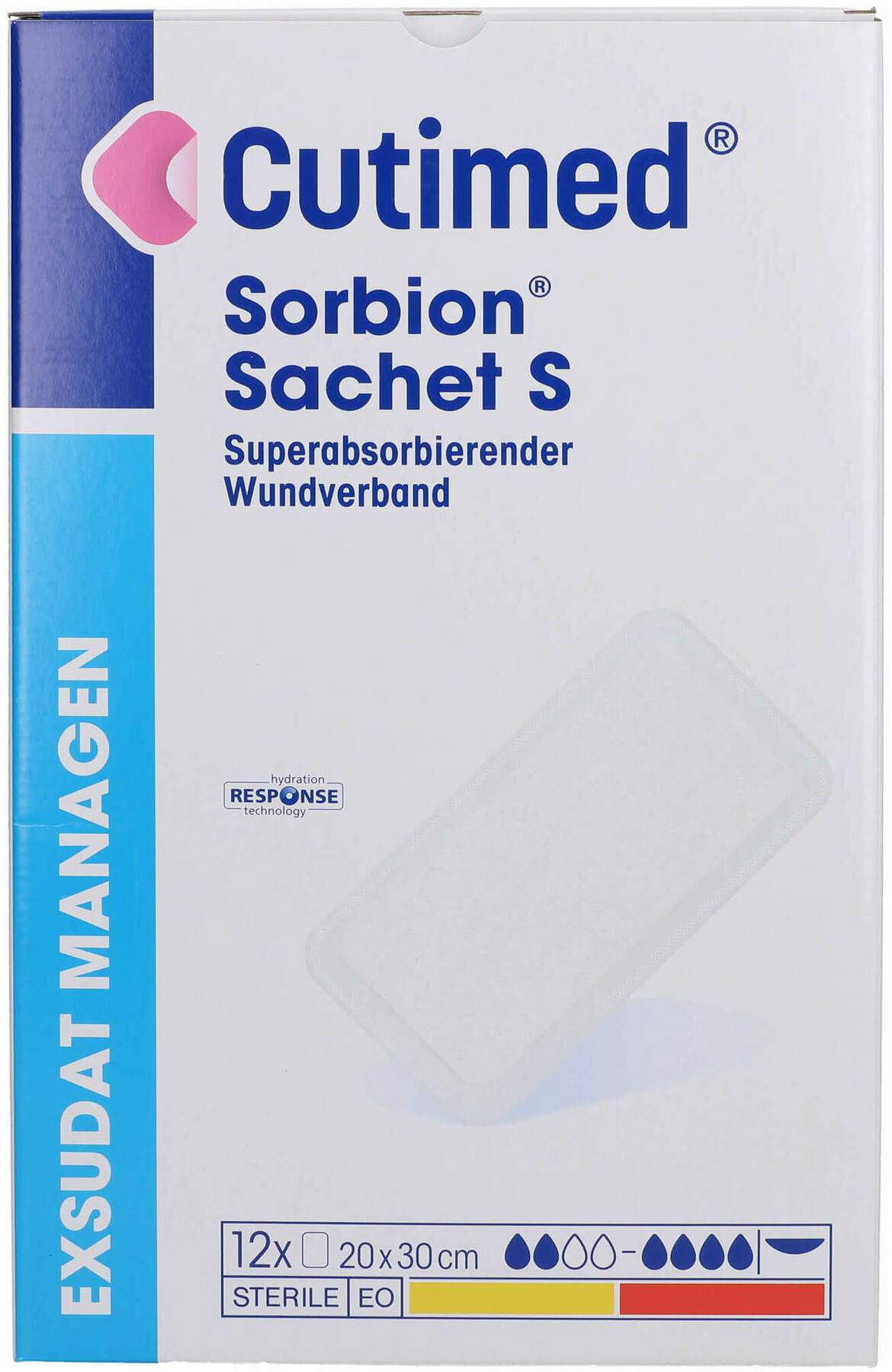 Cutimed Sorbion Sachet S Wundauflage 20x30 cm