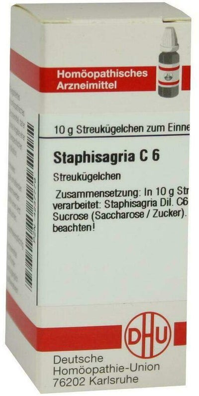 Dhu Staphisagria C6 10 G Globuli