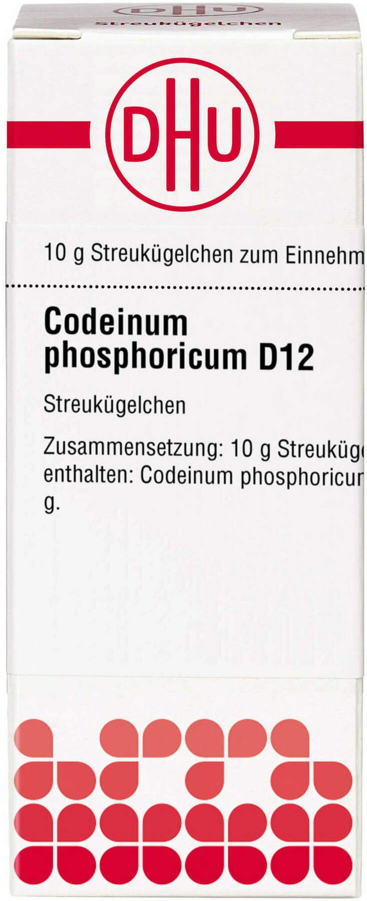 Dhu Codeinum Phosphoricum D12 Globuli 10 G