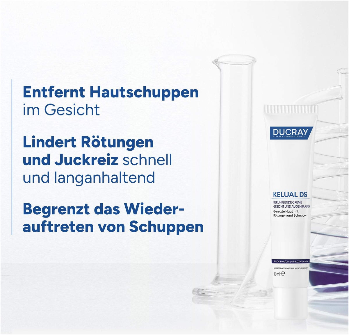 Ducray Kelual DS beruhigende Anti-Schuppen Creme 40 ml