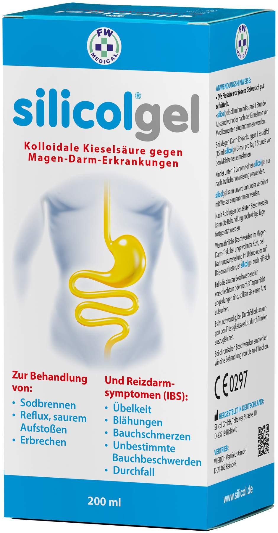 Silicolgel Gegen Magen-Darm-Erkrankungen 200ml