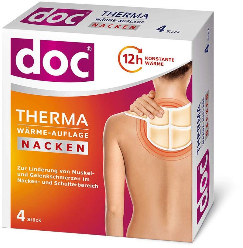 Doc Therma Wärme-Auflage Nacken 4 Stück