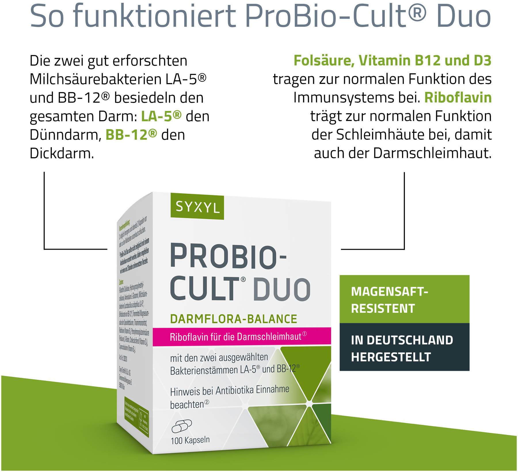 Probio Cult Duo Syxyl 100 Kapseln