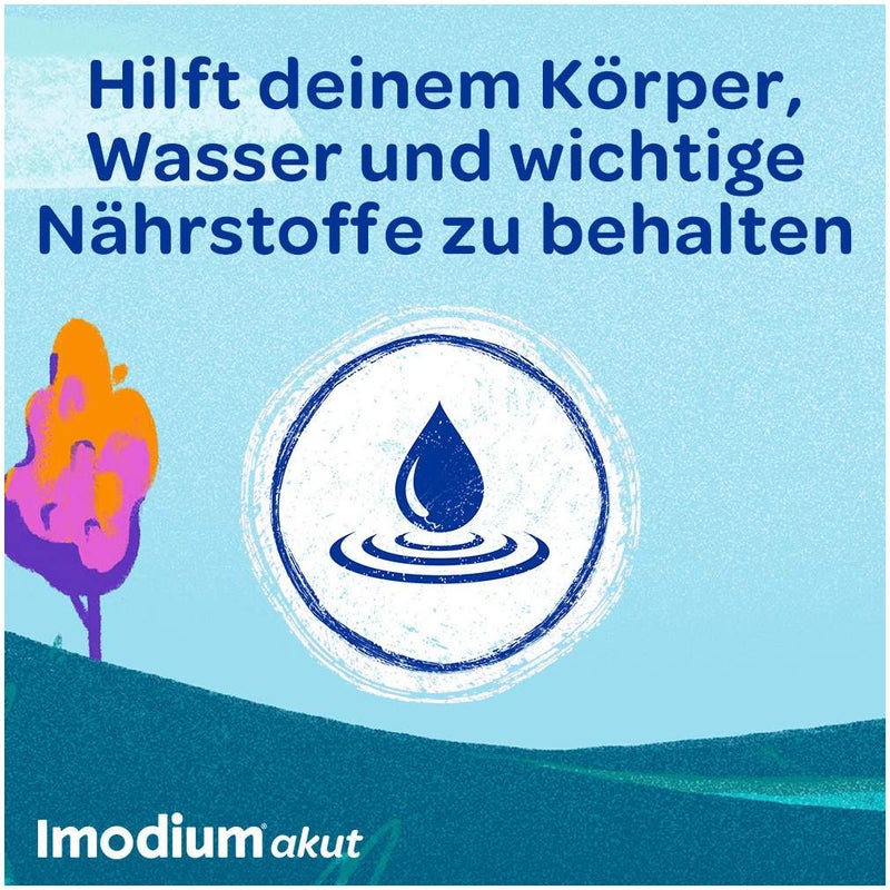 Imodium akut lingual 2 mg 12 Schmelztabletten