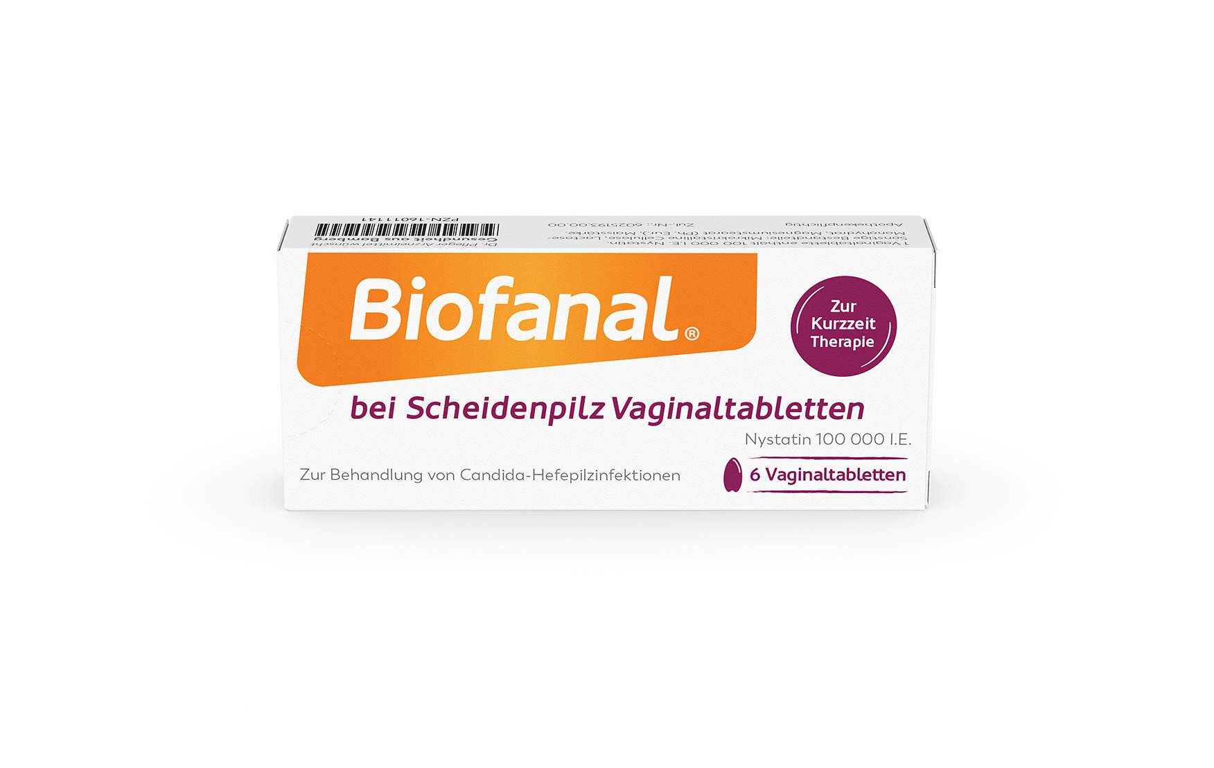 Biofanal bei Scheidenpilz 100 000 I.E. 6 Vaginaltabletten