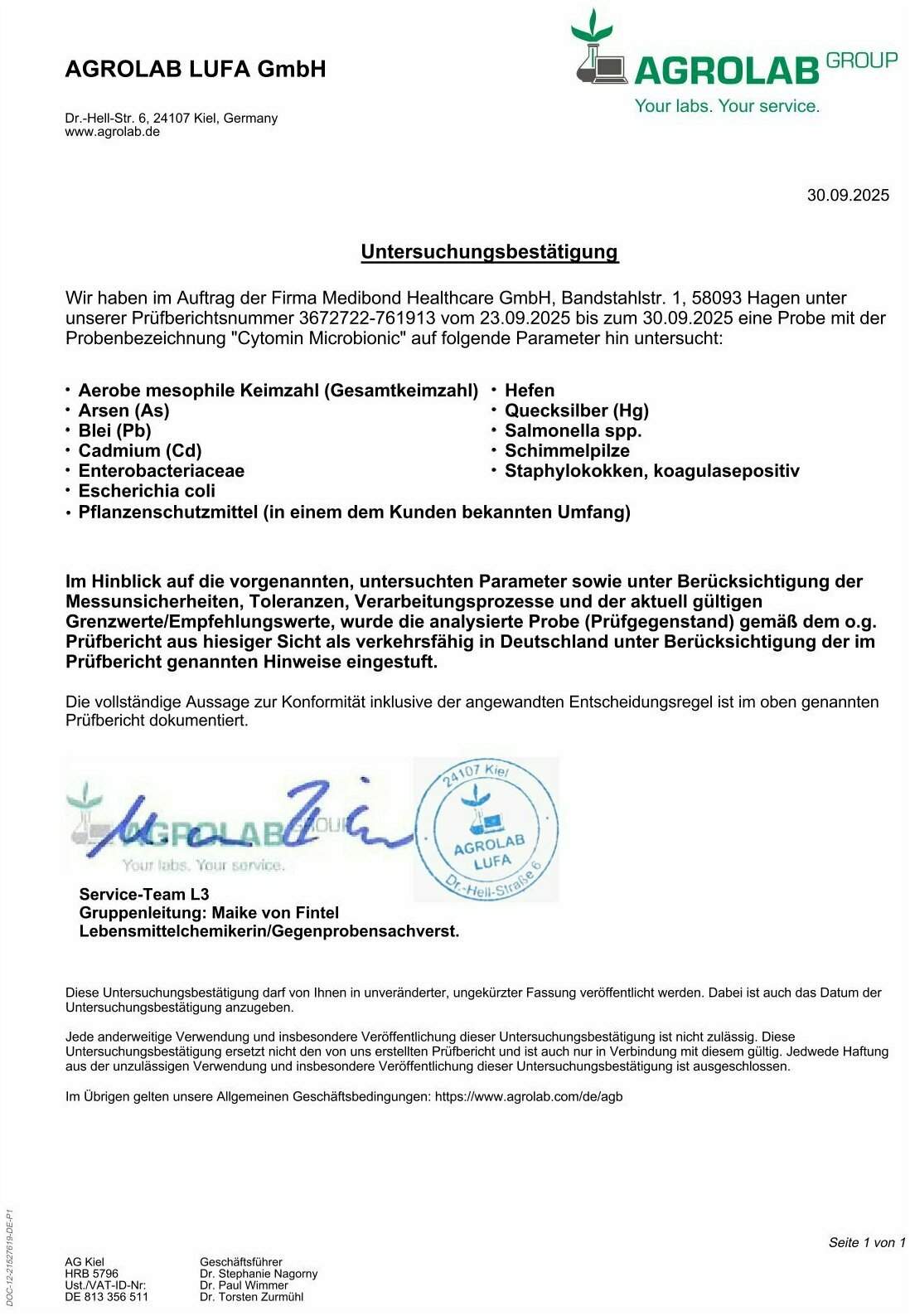 Cytomin Microbionic 60 Kapseln