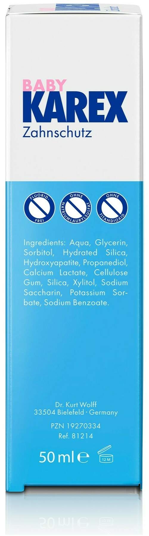 Baby Karex 50 ml Zahnpasta