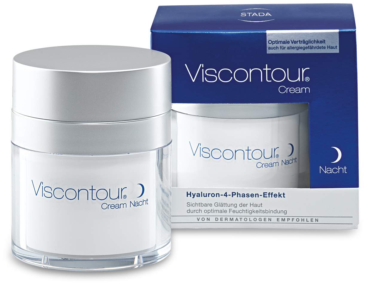 Viscontour Nachtcreme Mit Hyaluron 50 ml