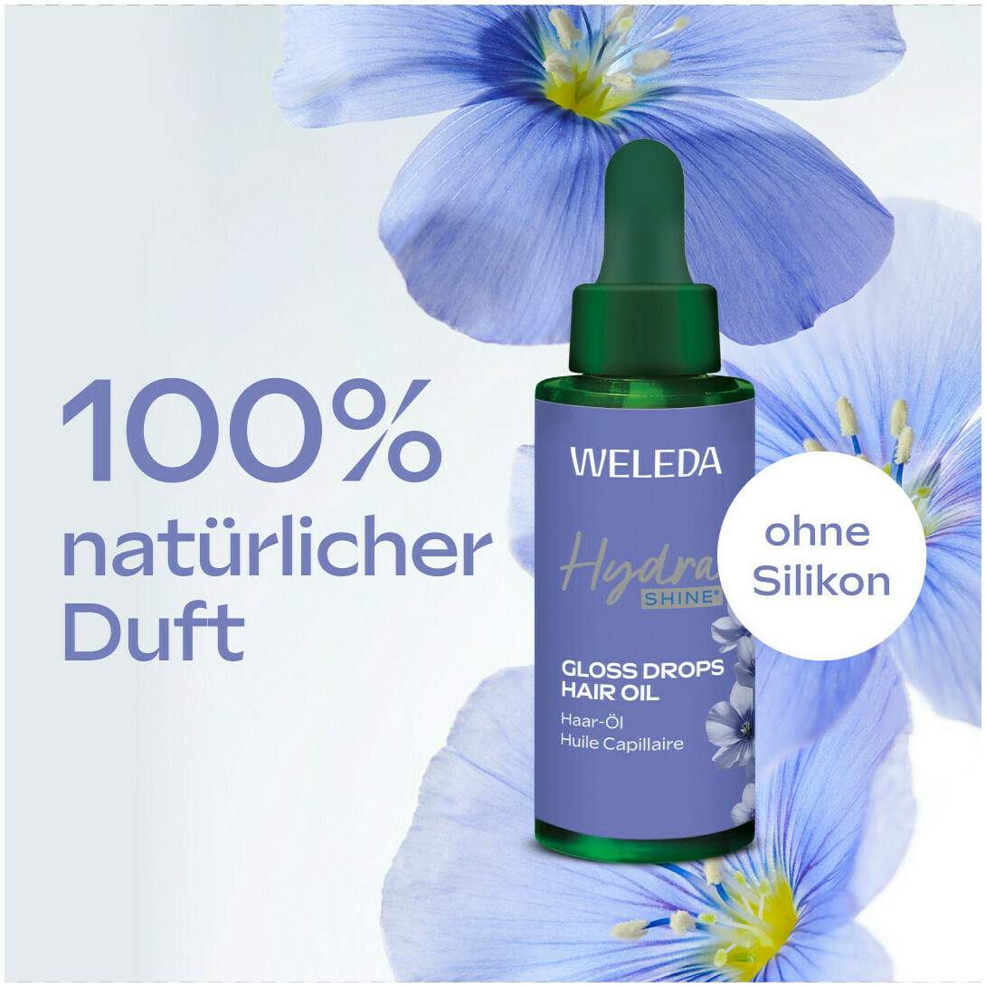 Weleda Hydrashine Gloss Drops Haar-Öl