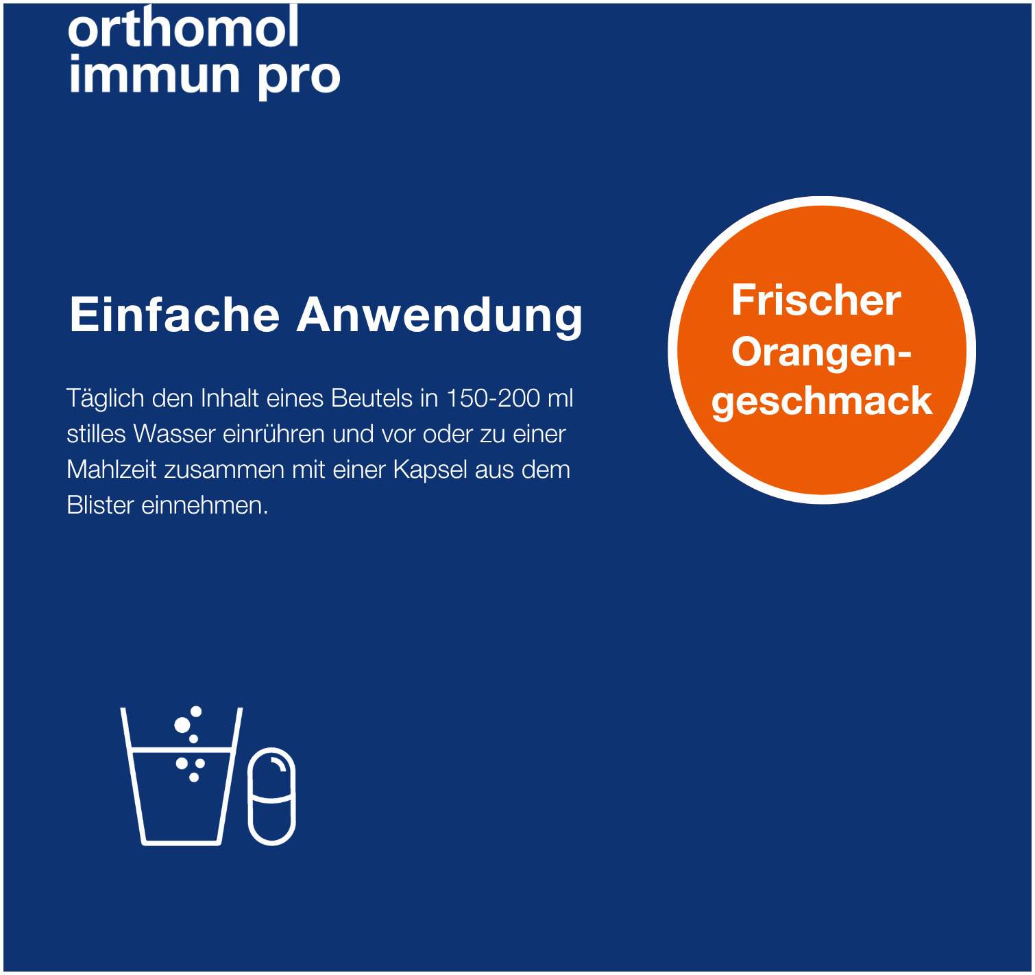 Orthomol Immun Pro 15 Kapseln Granulat