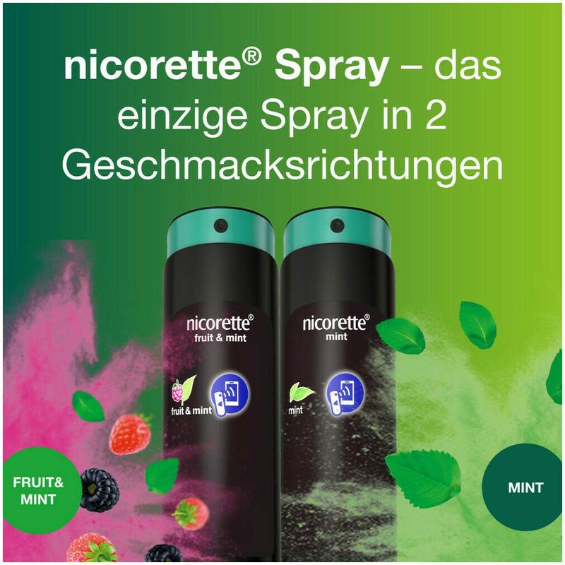 Nicorette Fruit & Mint Spray 1 mg 2 x 2 Stück
