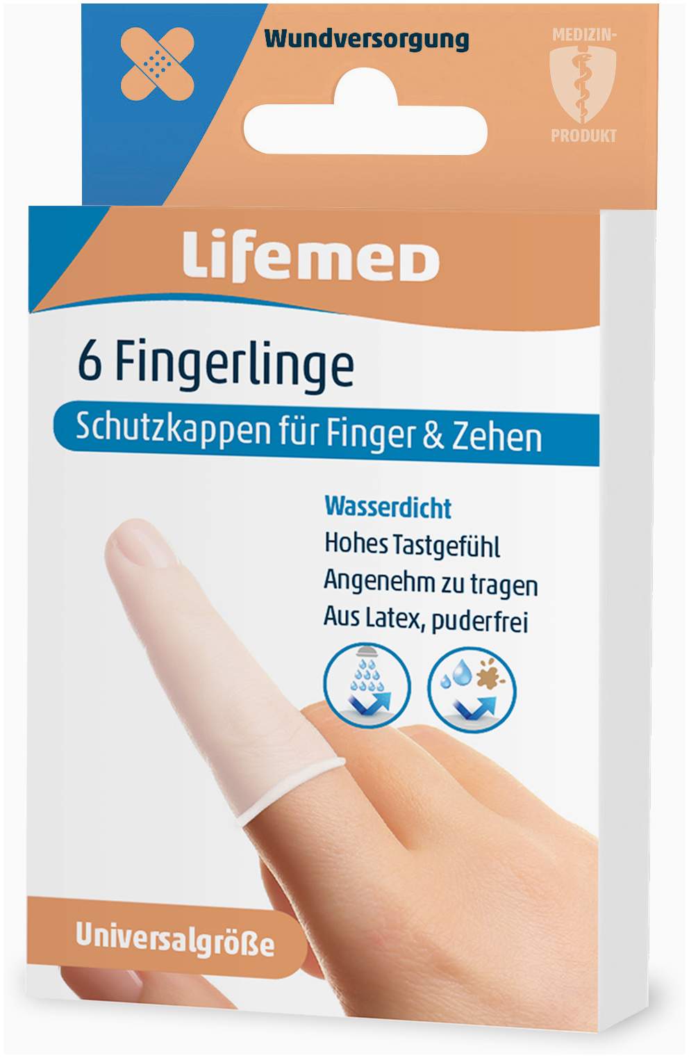 LIFEMED Fingerlinge Universalgröße