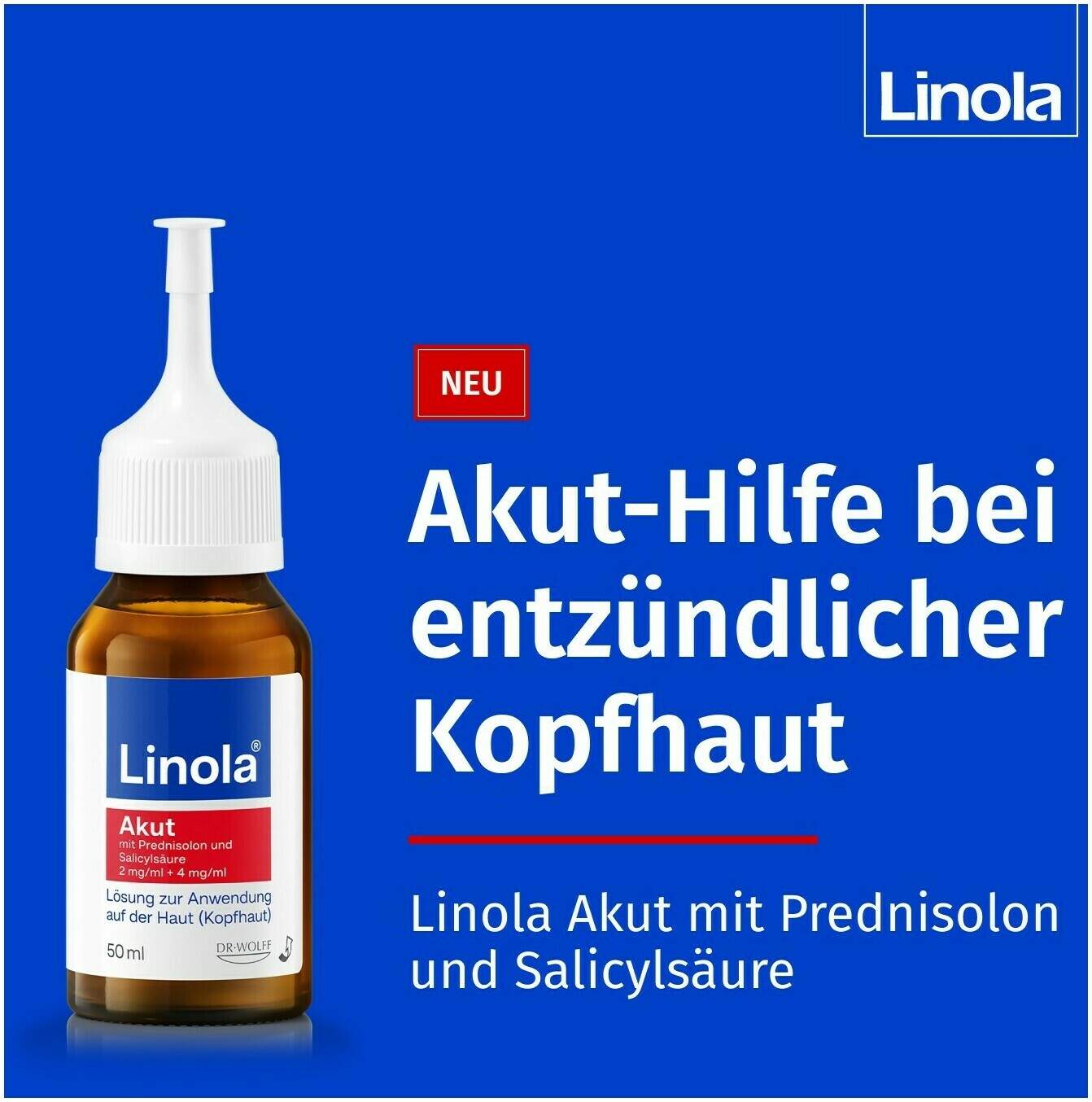 Linola Akut mit Prednisolon und Salicylsäure 50 ml