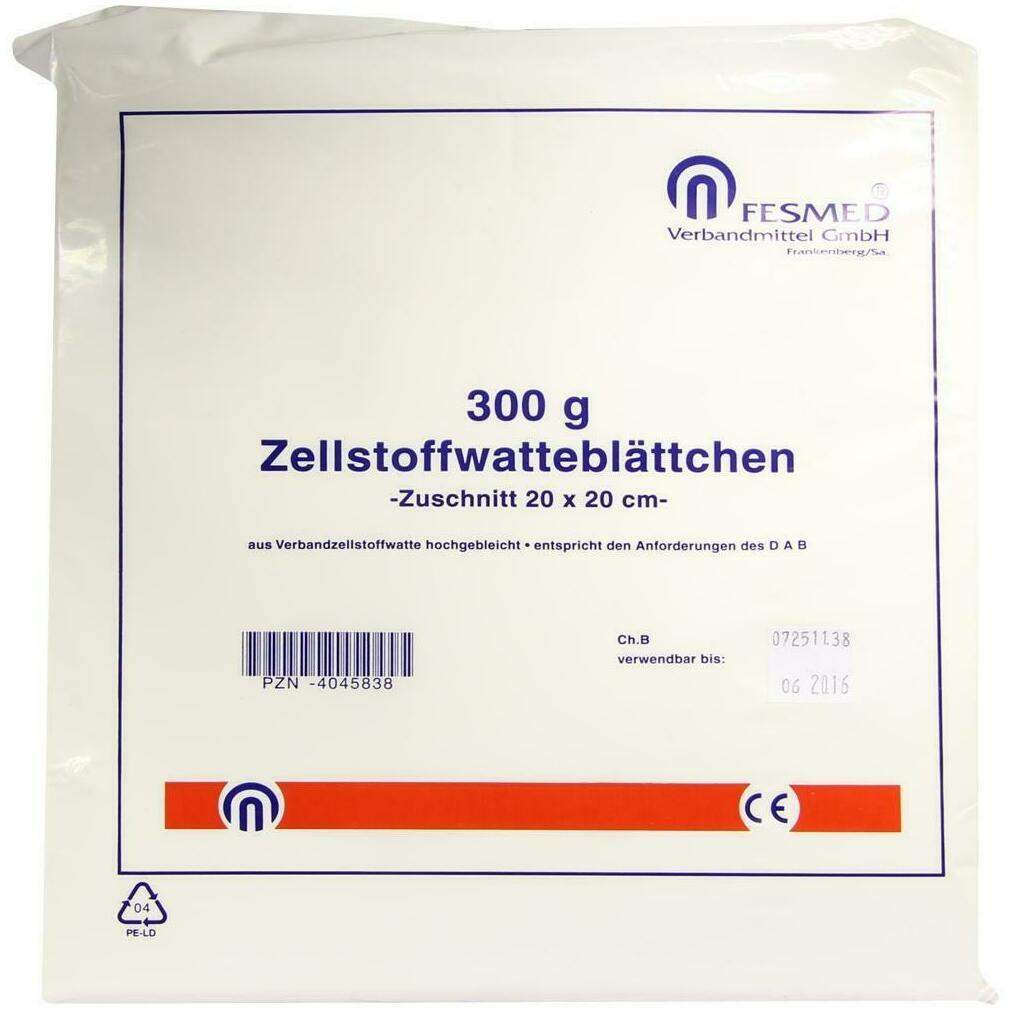 Zellwa Blättchen Hochgebl. 20x20 cm