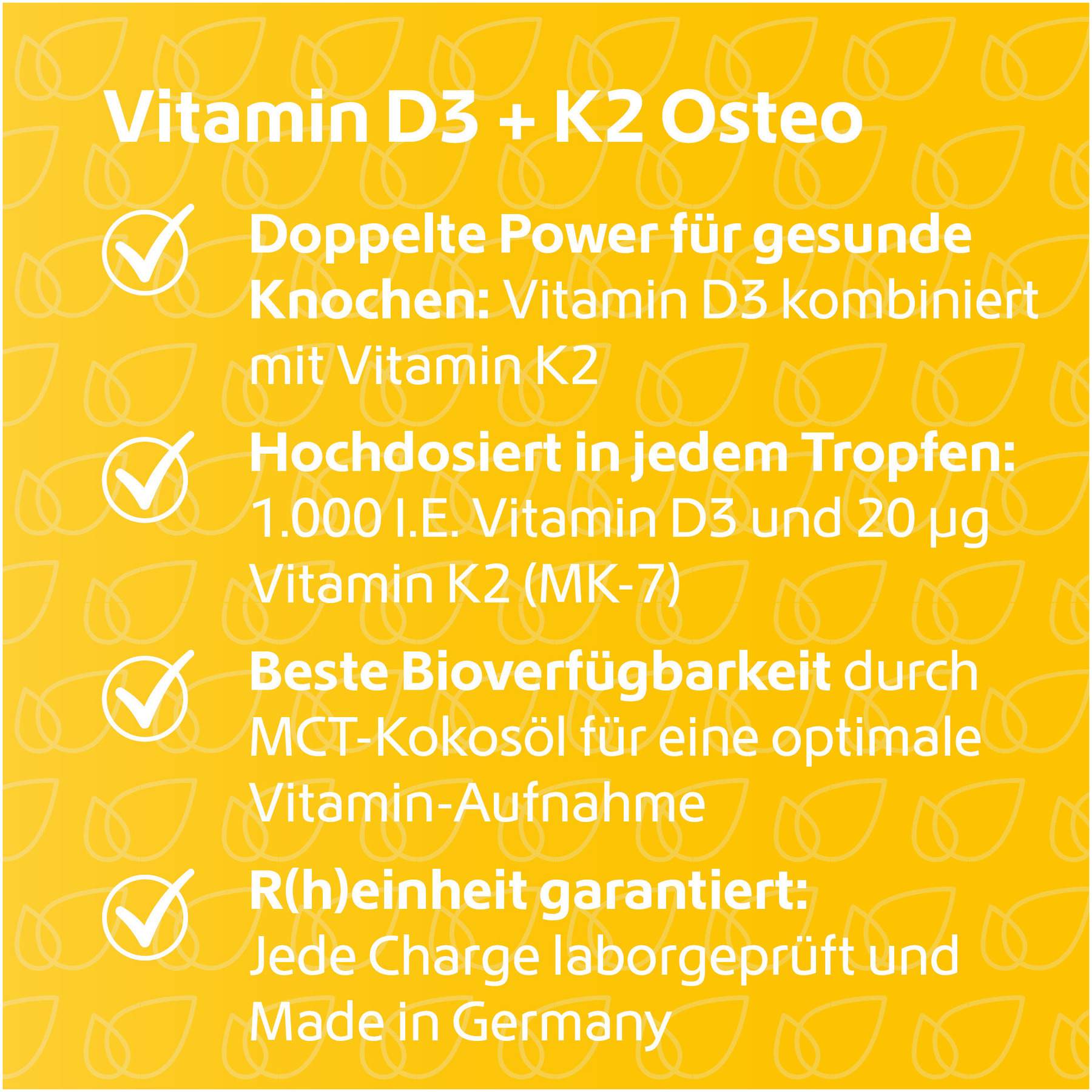 Vitamin D3+k2 Osteo Tropfen 30 ml