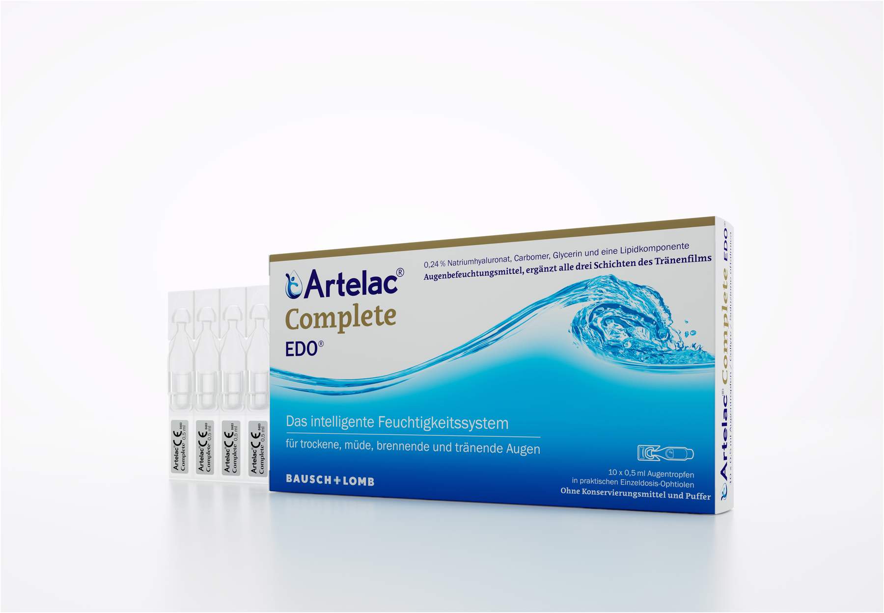 Artelac Complete EDO Augentropfen 10 x 0,5 ml