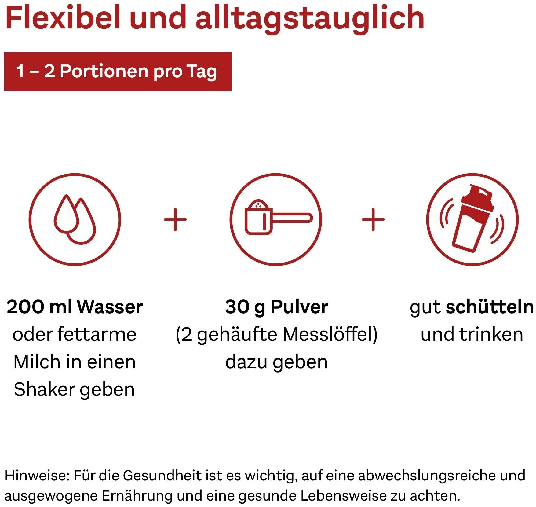 Doppelherz Whey Protein Vanille-Geschmack 300 g
