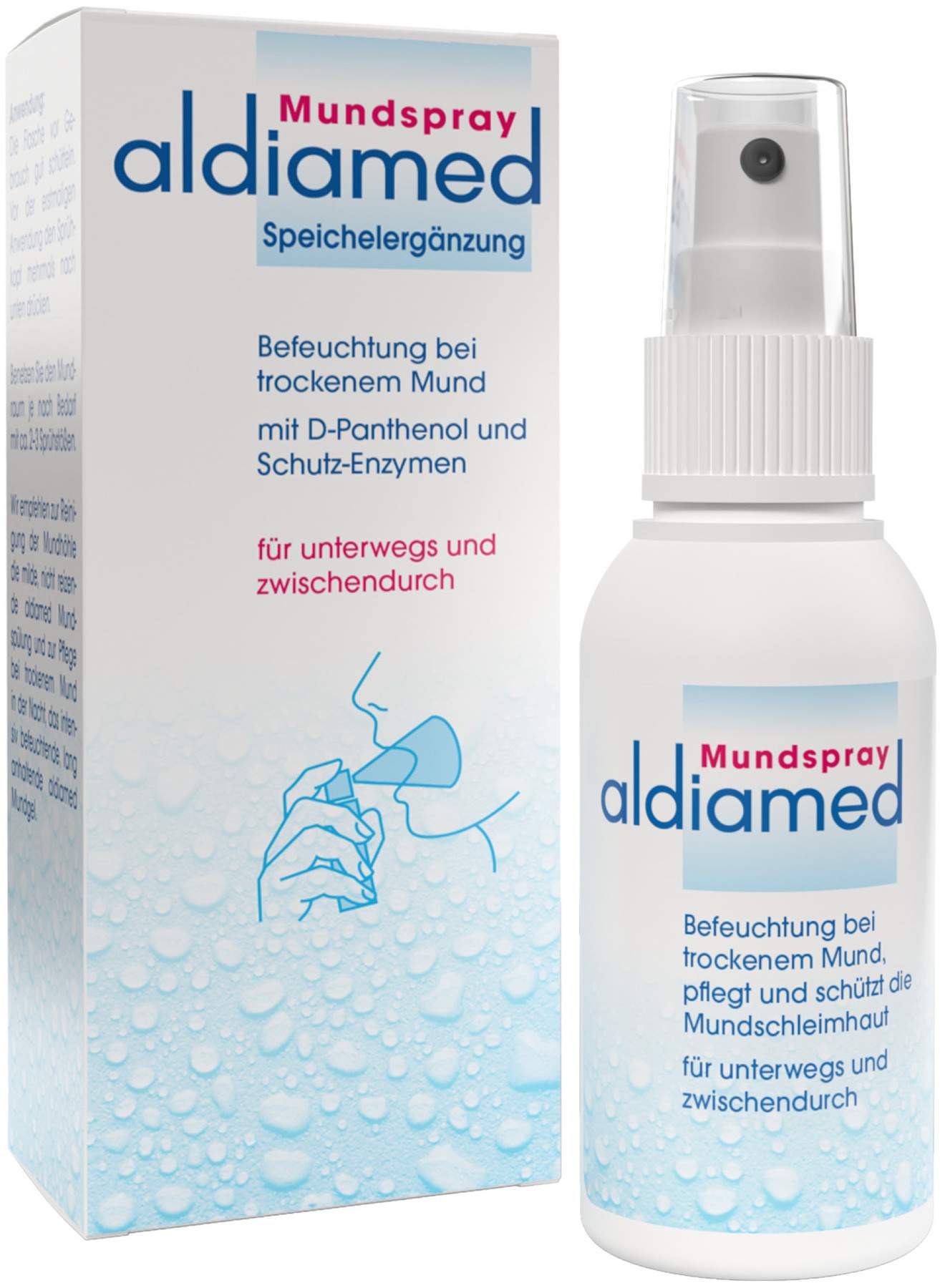 Aldiamed Mundspray zur Speichelergänzung 50 ml