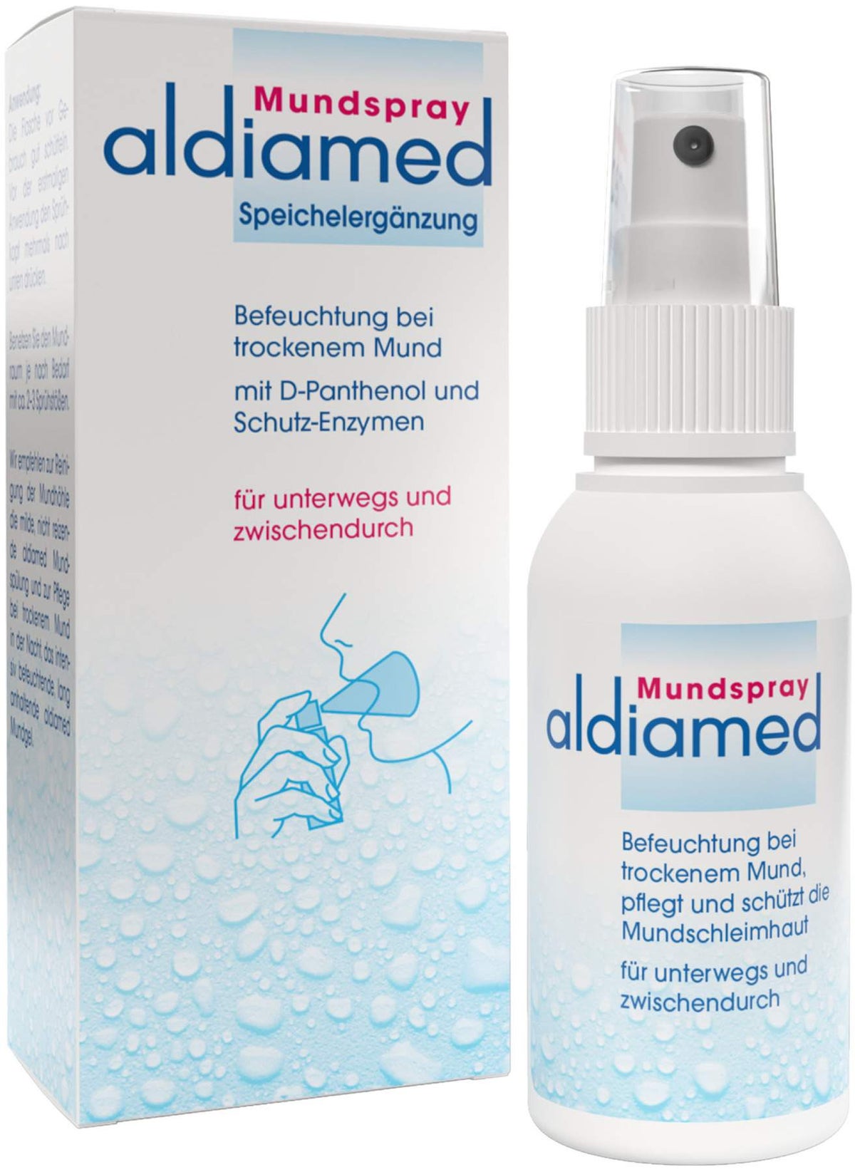 Aldiamed Mundspray zur Speichelergänzung 50 ml