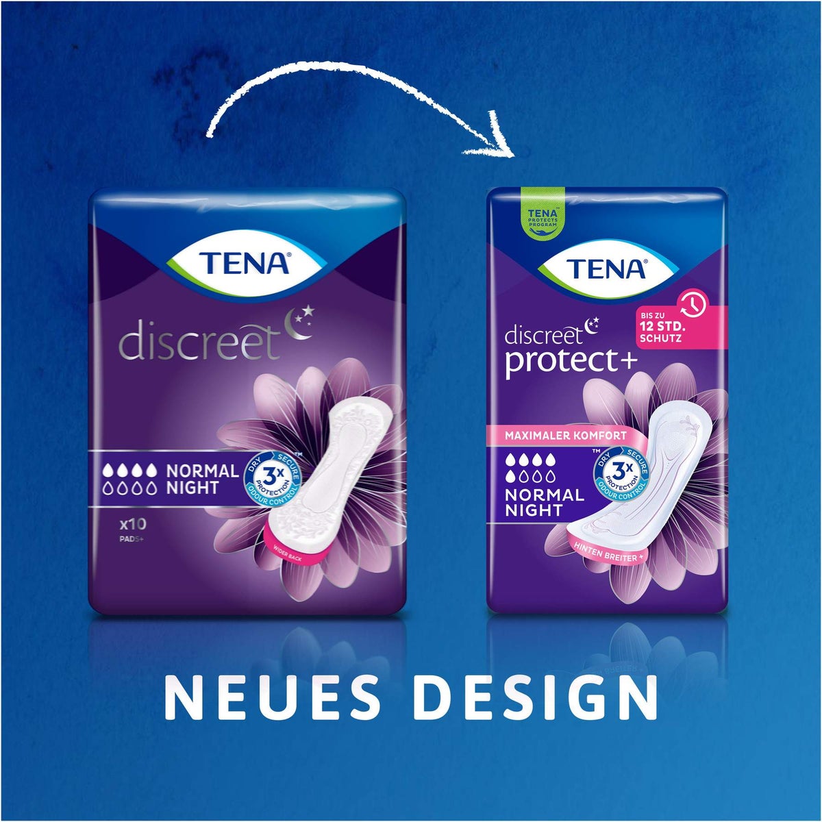Tena Discreet Normal Night Einlagen 20 Stück
