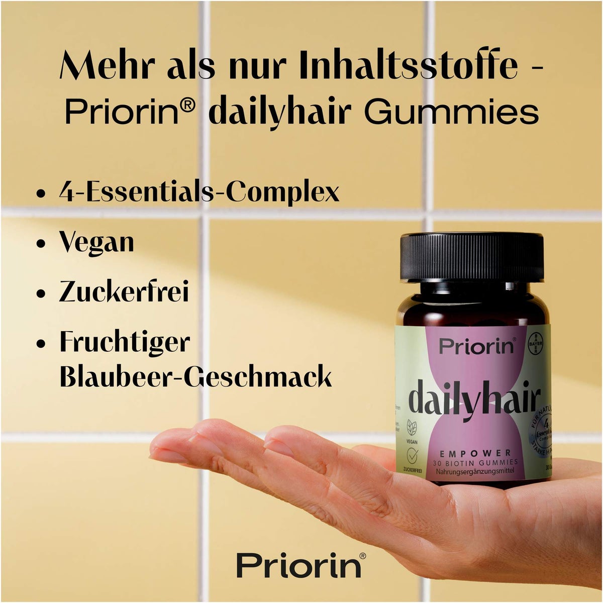 Priorin dailyhair Empower Gummies 30 Stück