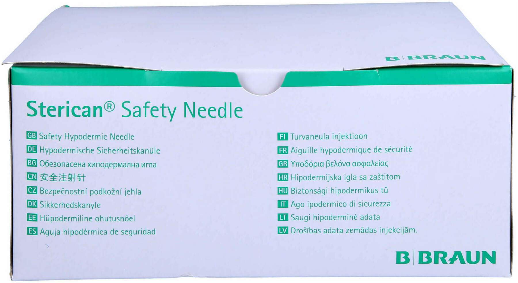 Sterican Safety Kanülen 27 G X 1 2 0,4 X 13 mm 100 Stück