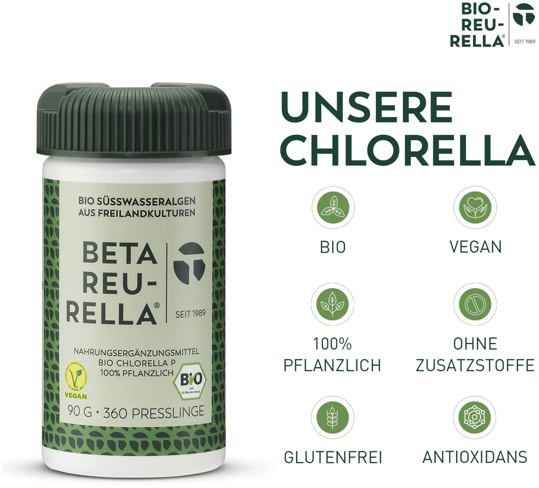 Beta Reu Rella Süßwasseralgen 360 Tabletten