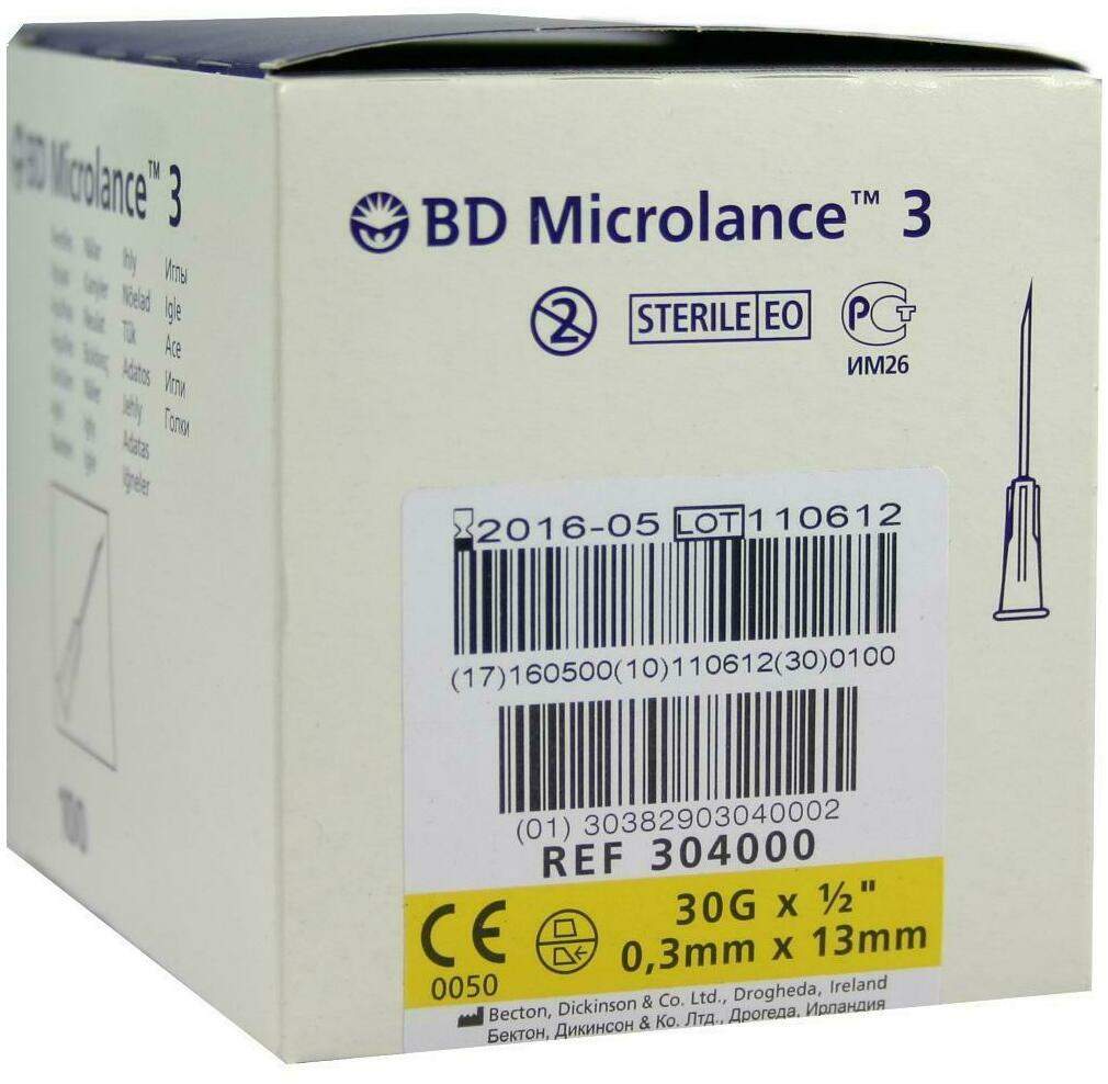 Bd Microlance Kanüle 30 G  0,29x13 mm