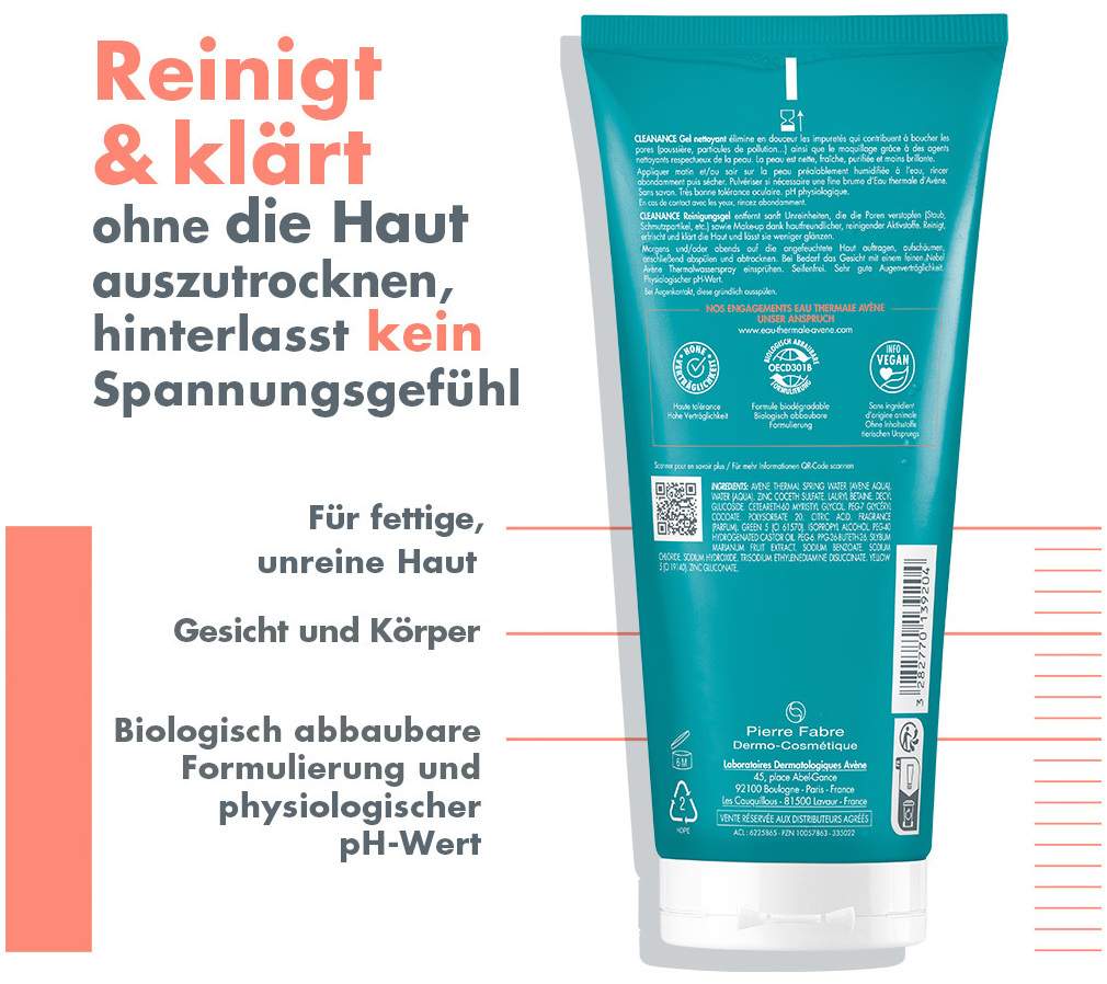 Avene Cleanance Reinigungsgel 200 ml