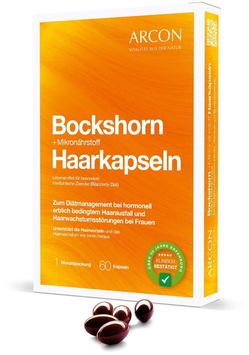 Bockshorn und Mikronährstoff Haarkapseln 60 Stück