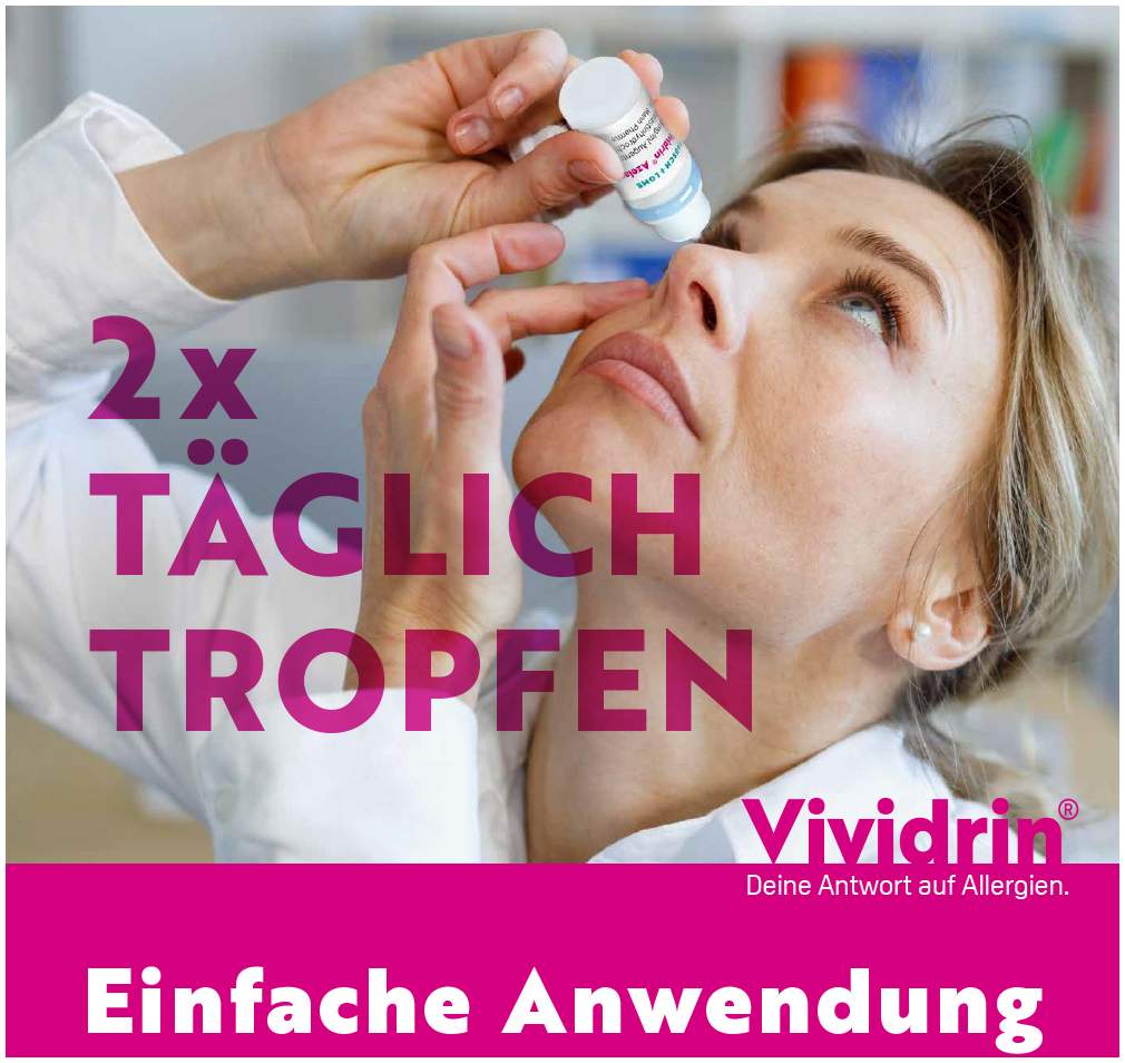 Vividrin Azelastin MDO 0,5 mg je ml Augentropfen 10 ml