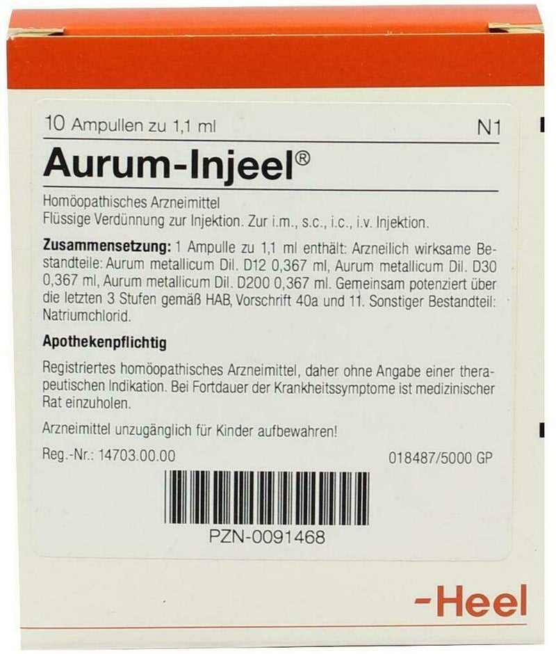 Aurum Injeele 1,1 ml