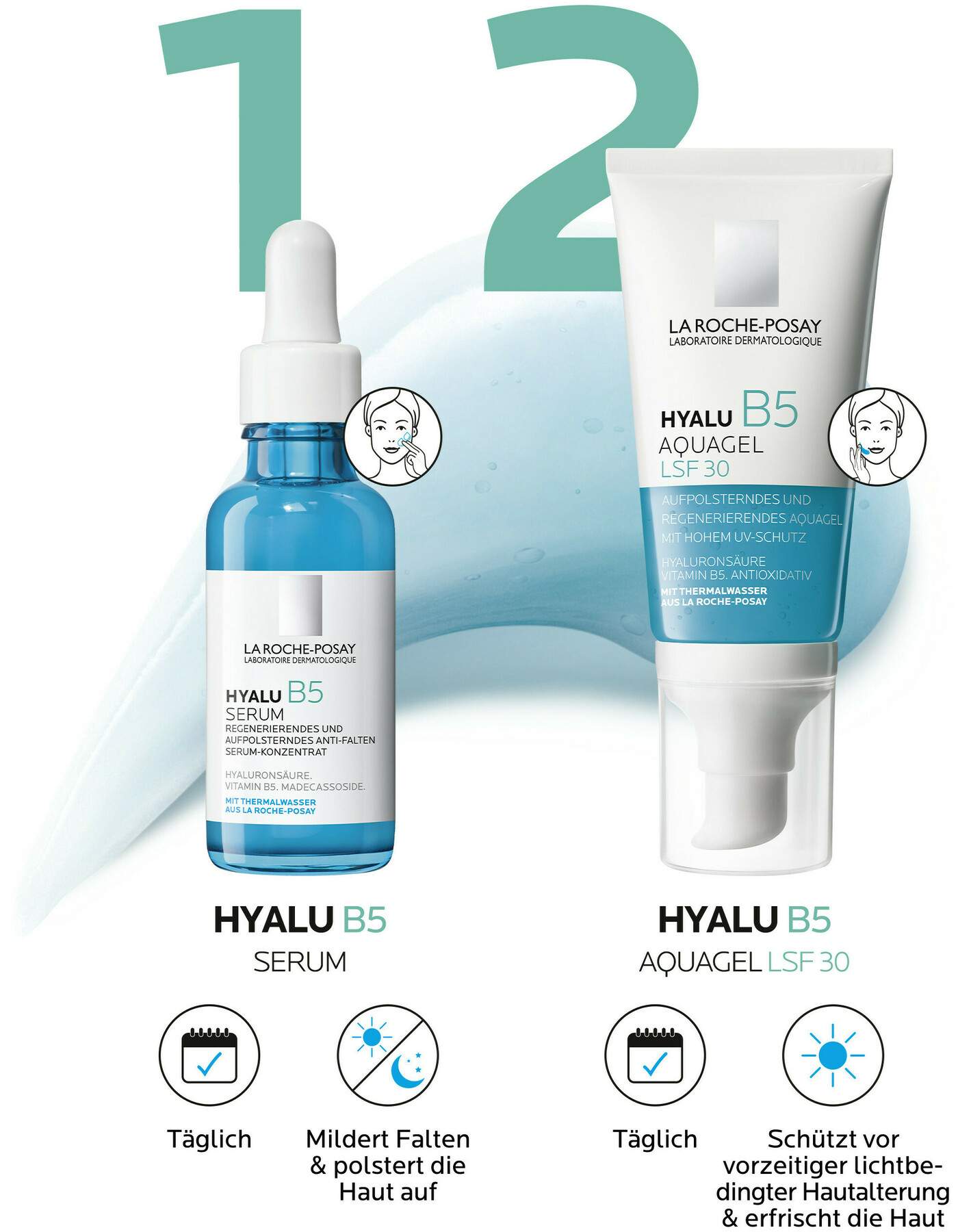 La Roche Posay Hyalu B5 Aquagel LSF 30 50 ml