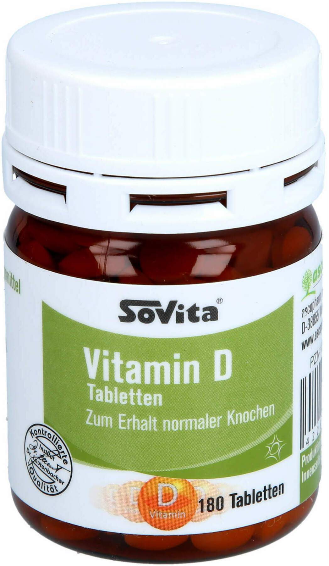Sovita Care Vitamin D Tabletten 180 Stück