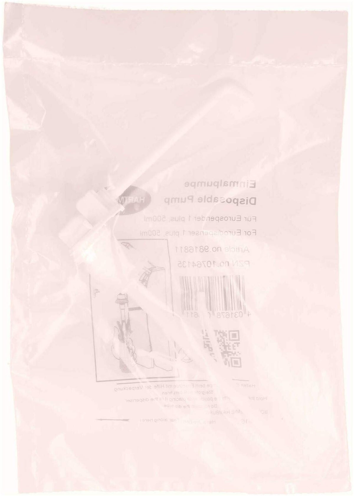 Bode Eurospender 1 Plus Einmalpumpe 500 ml 1 Stück
