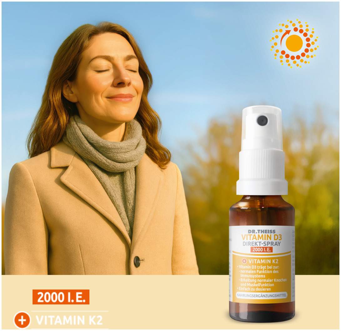 Dr.Theiss Vitamin D3 Direkt-Spray 20 ml